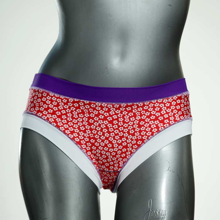 sexy schöne nachhaltige farbige Bikini Hose, sportliche Bademode für Damen