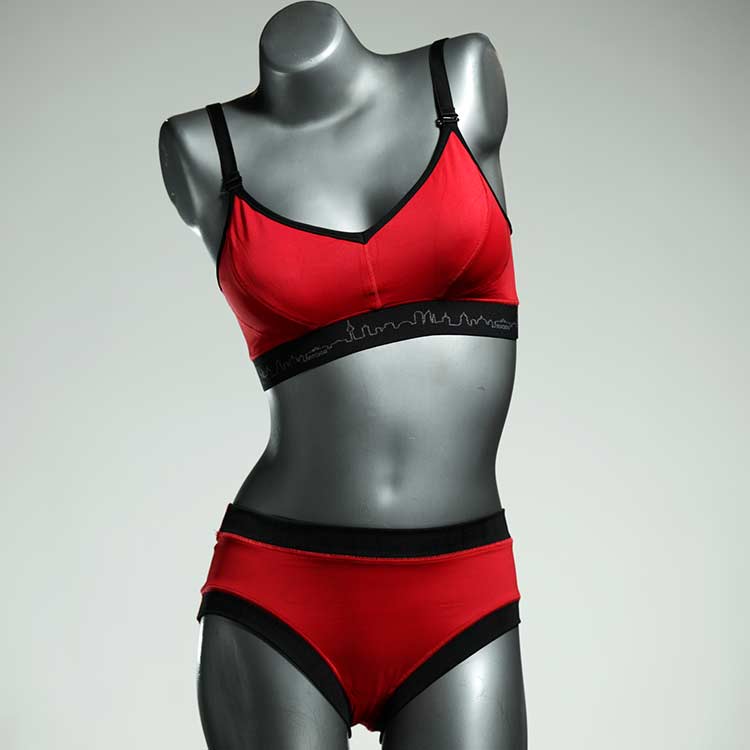 bunte farbige nachhaltige attraktive Bikini Set, sportliche Bademode für Damen thumbnail