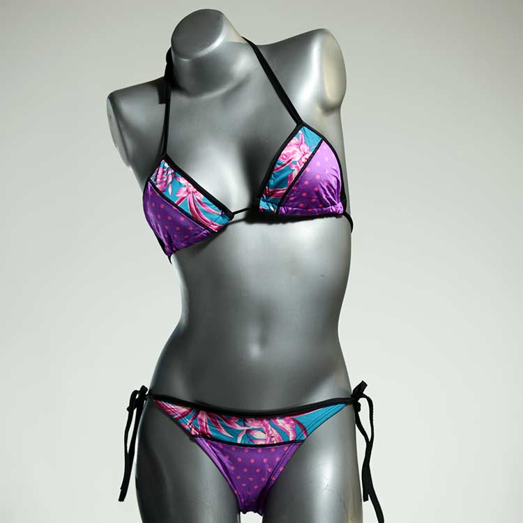 sexy bequeme nachhaltige preiswerte Triangel Bikini Set, Bademode für Damen thumbnail