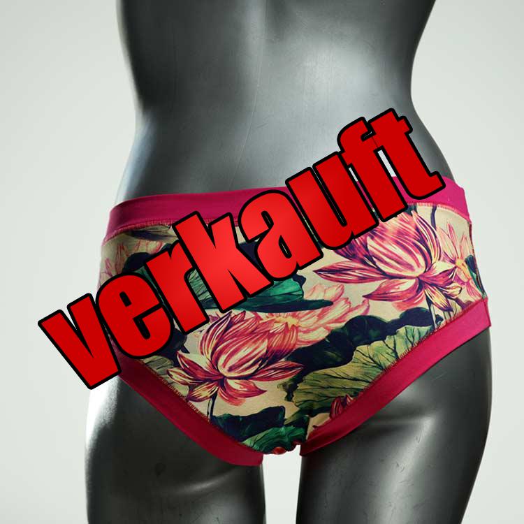 bequeme handgemachte ökologische bunte Panty aus Biobaumwolle, Unterwäsche für Damen