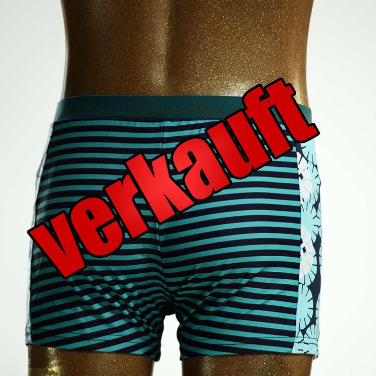 bequemer gemusterter preiswerter farbiger Badehose , Bademode für Herren