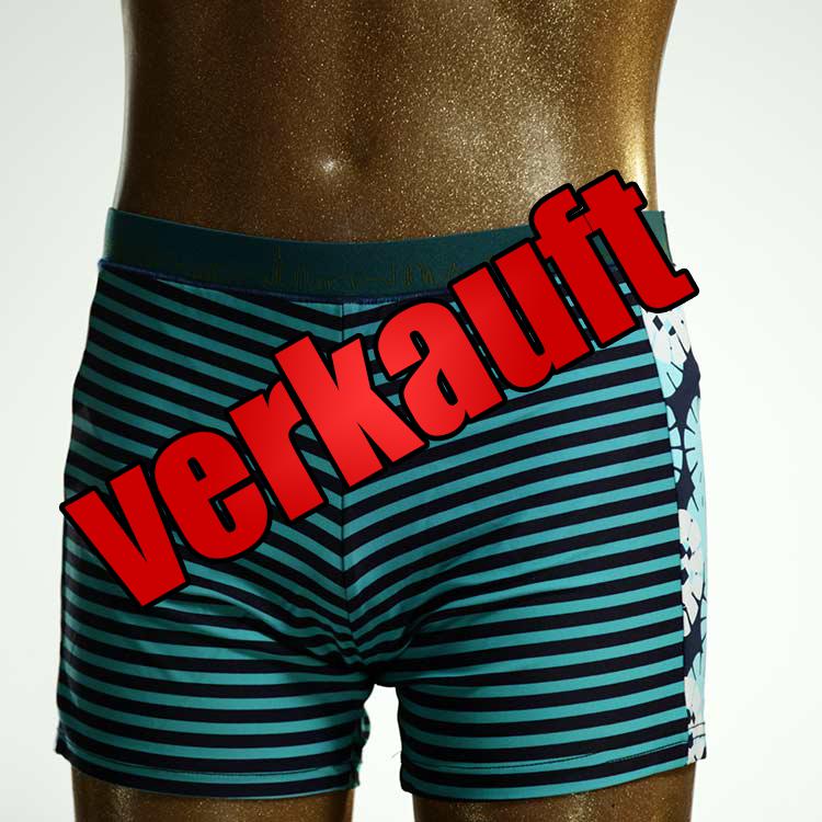 bequemer gemusterter preiswerter farbiger Badehose , Bademode für Herren