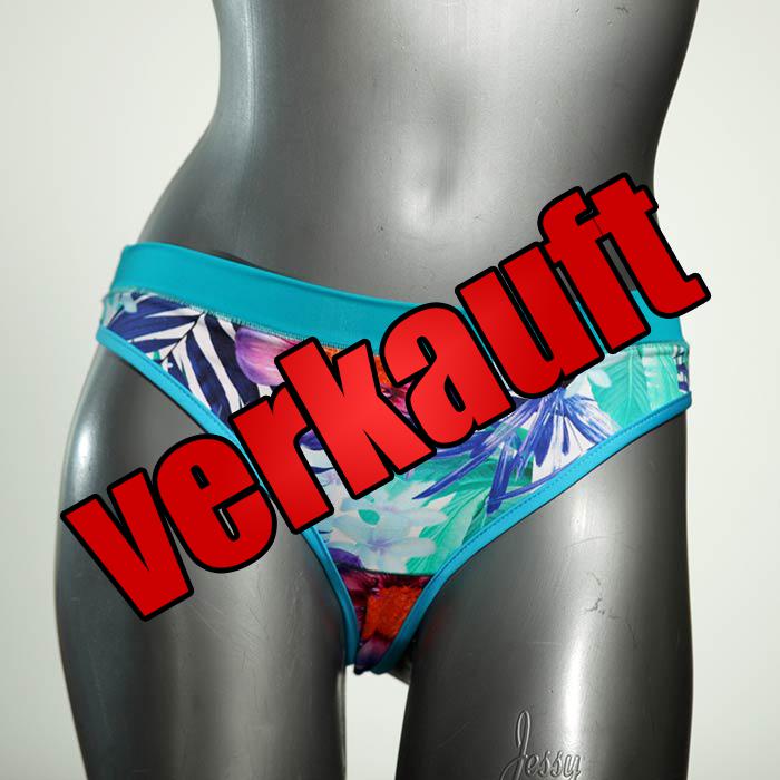 attraktive ökologische farbige bunte Badetanga, Bademode für Damen