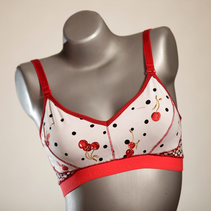  sustainable patterned comfortable cotton Bra - Bustier for women thumbnail