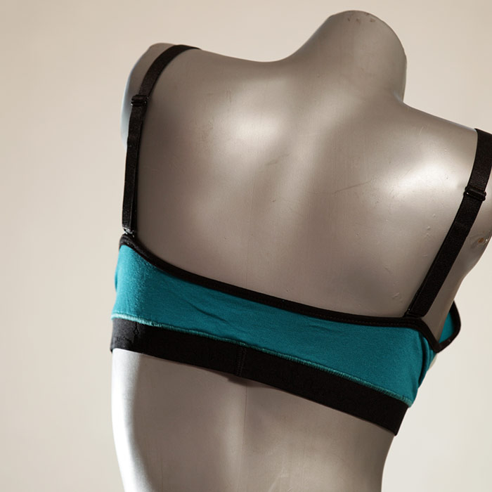  elastischer preiswerter bunter BH - Büstenhalter - Bustier aus Baumwolle für Damen thumbnail