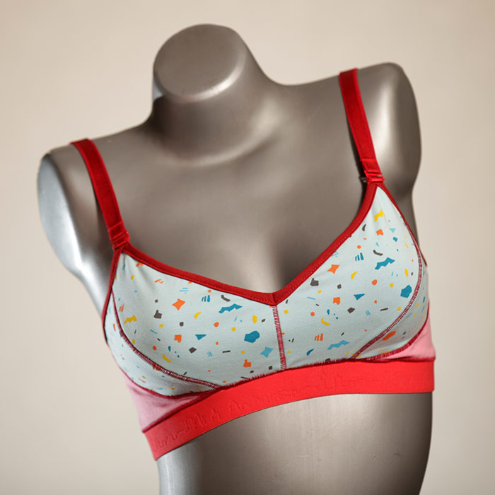  patterned attractive colourful cotton Bra - Bustier for women thumbnail