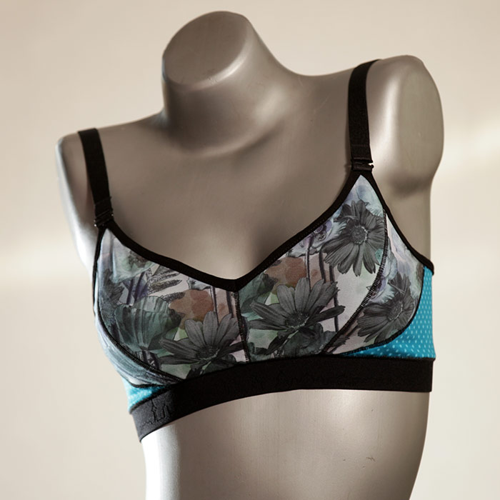  patterned arousing colourful cotton Bra - Bustier for women thumbnail
