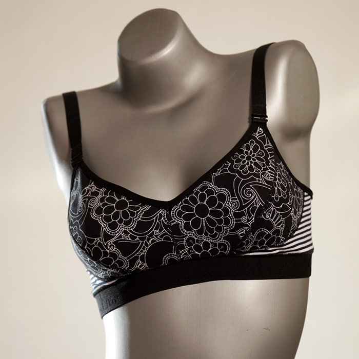  sustainable arousing patterned cotton Bra - Bustier for women thumbnail