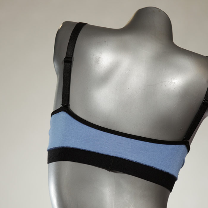  handgemachter elastischer bunter BH - Büstenhalter - Bustier aus Baumwolle für Damen thumbnail