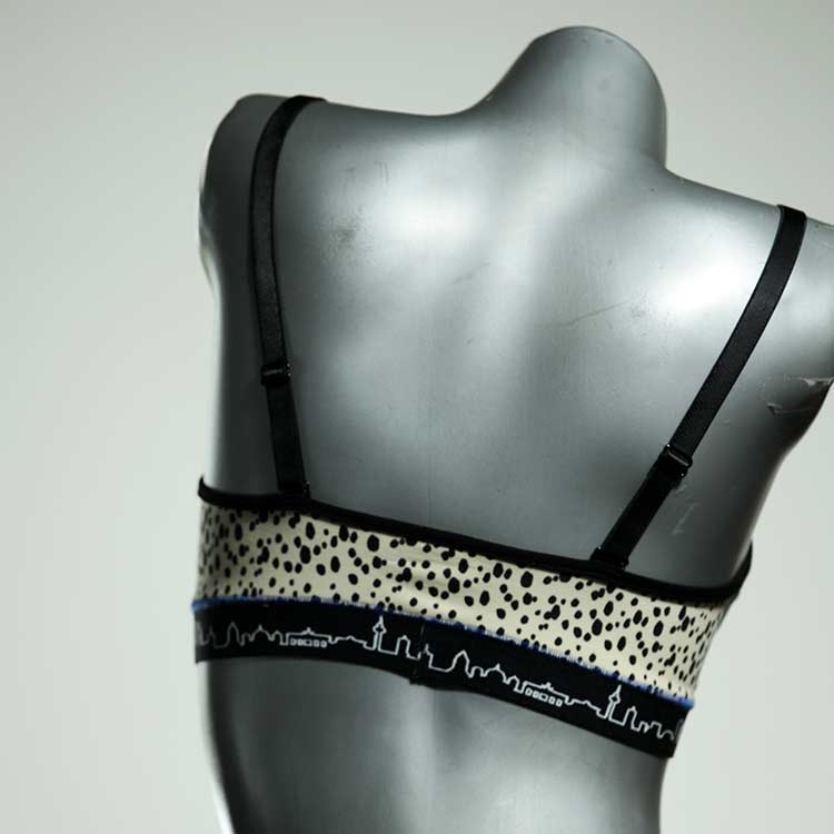 bunte ökologische sexy gemusterte BH, Büsternhalter aus Baumwolle, Damenunterwäsche