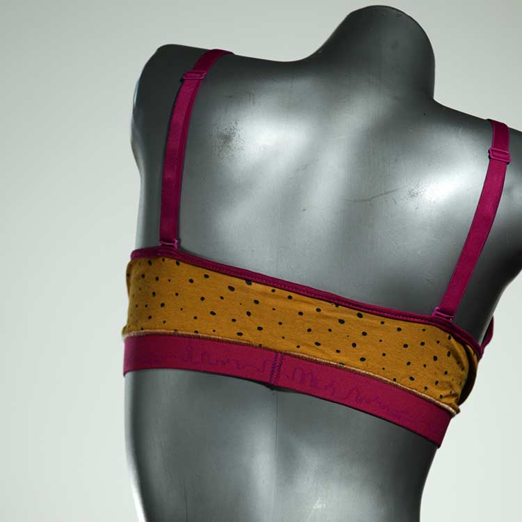 gemusterte farbige sexy bequeme BH, Büsternhalter aus Baumwolle, Damenunterwäsche