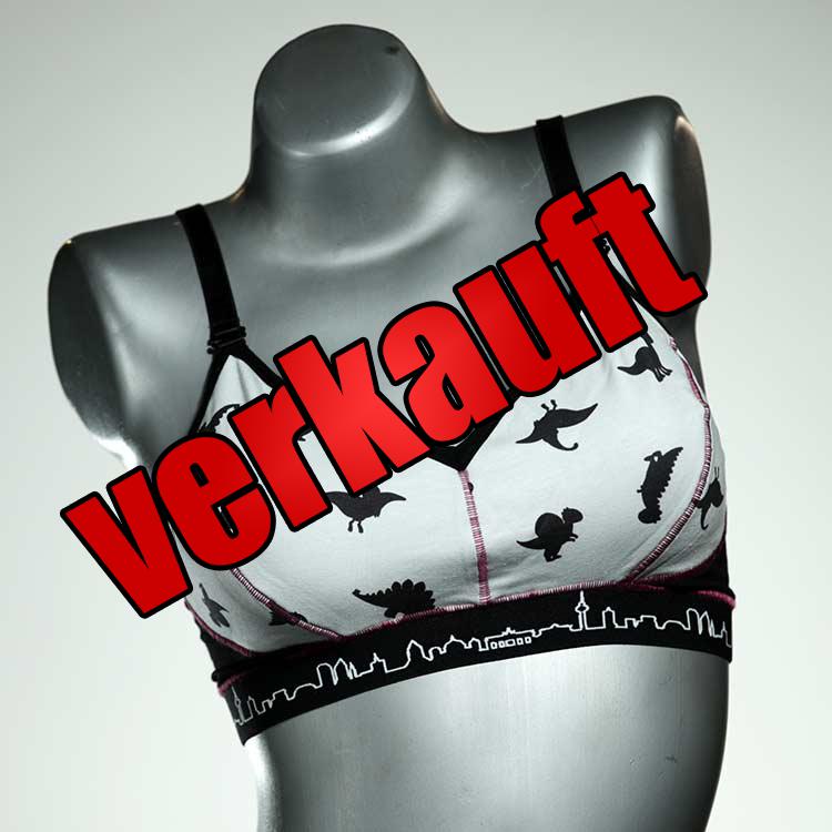 schöne gemusterte handgemachte preiswerte BH, Büsternhalter aus Baumwolle, Damenunterwäsche