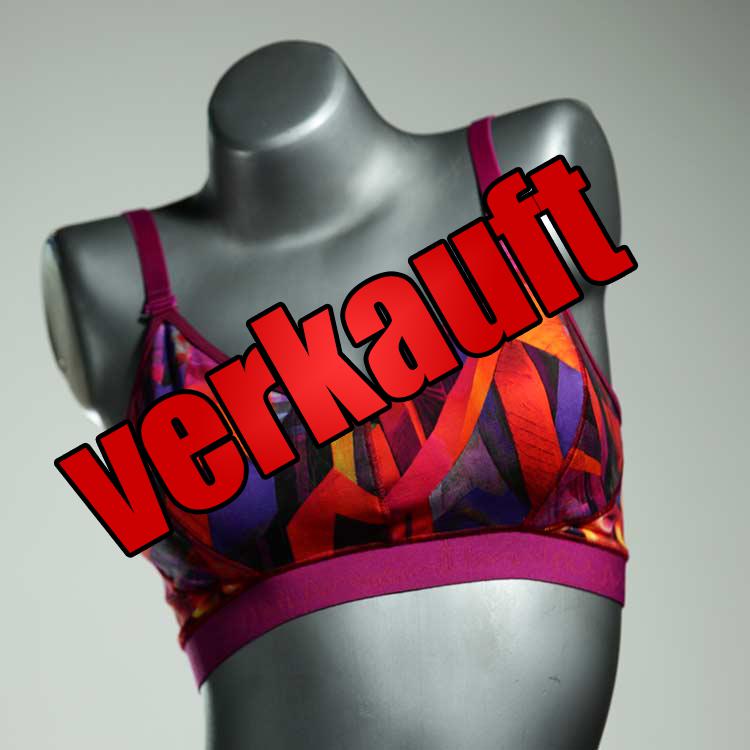 bequeme attraktive schöne handgemachte BH, Büsternhalter aus Baumwolle, Damenunterwäsche
