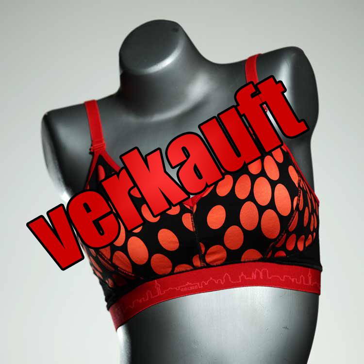 bequeme farbige gemusterte sexy BH, Büsternhalter aus Baumwolle, Damenunterwäsche