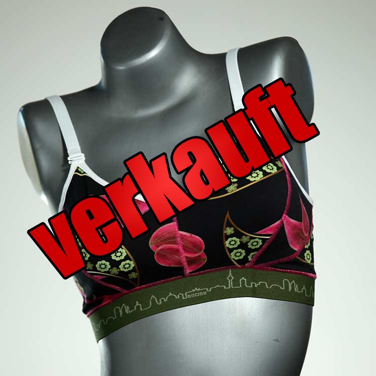 handgemachte preiswerte nachhaltige süße BH, Büsternhalter aus Baumwolle, Damenunterwäsche