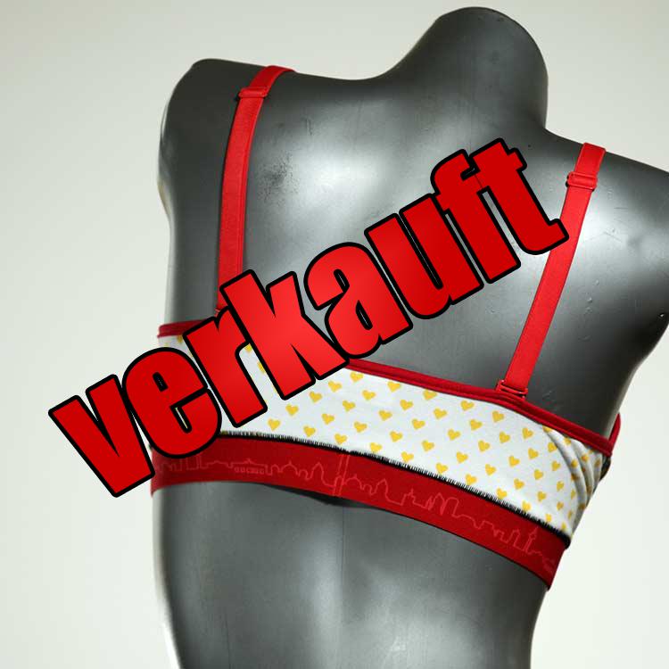 handgemachte preiswerte sexy ökologische BH, Büsternhalter aus Baumwolle, Damenunterwäsche
