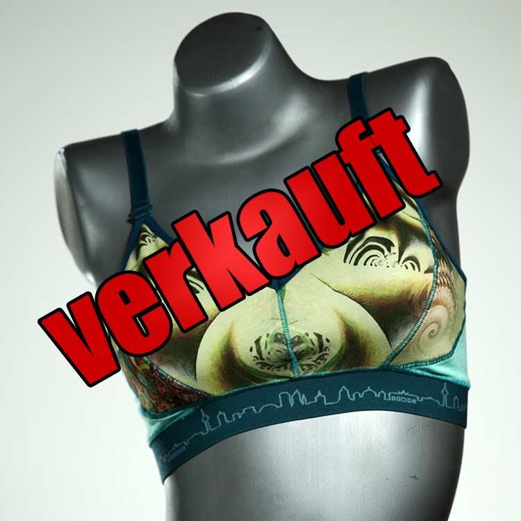 attraktive sexy handgemachte gemusterte BH, Büsternhalter aus Baumwolle, Damenunterwäsche