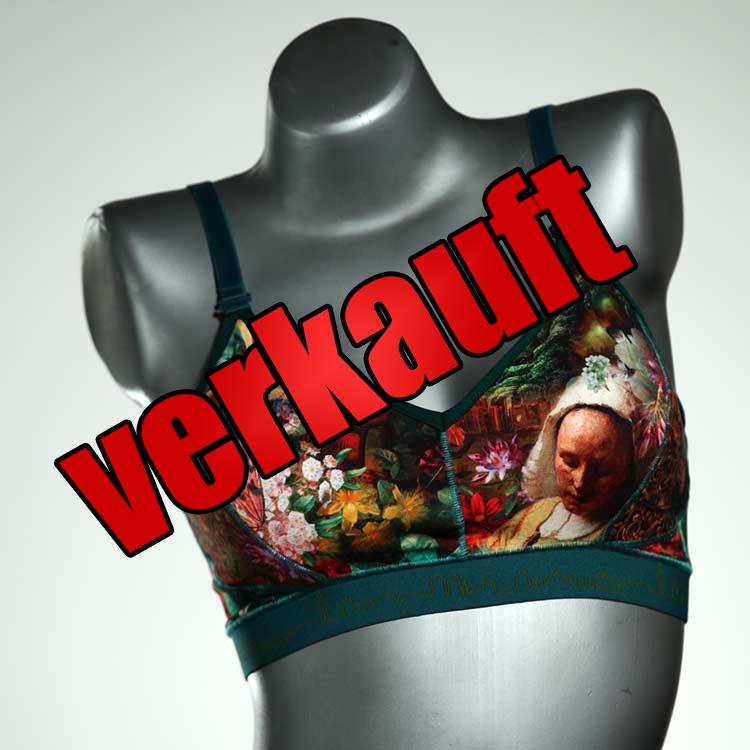 gemusterte nachhaltige sexy schöne BH, Büsternhalter aus Baumwolle, Damenunterwäsche
