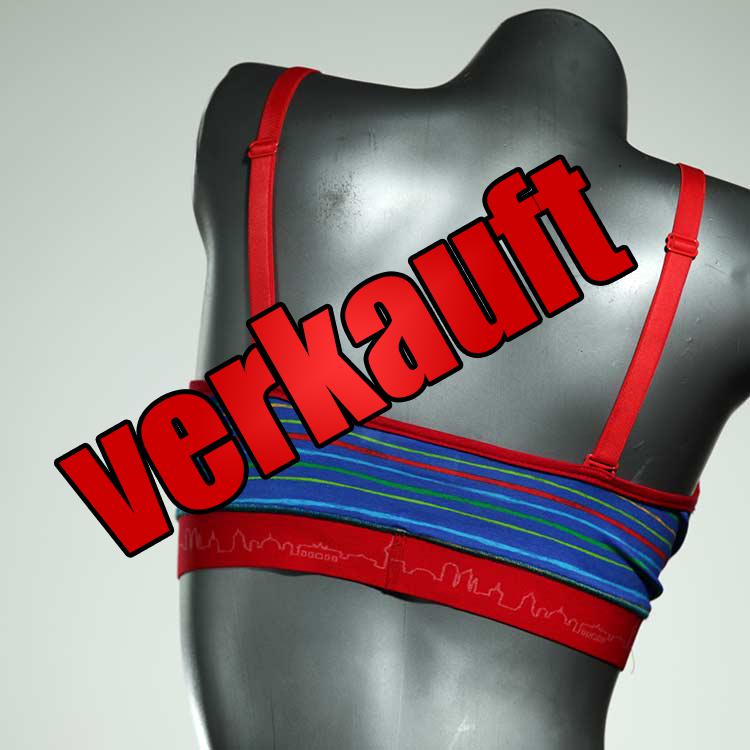 sexy ökologische bequeme bunte BH, Büsternhalter aus Baumwolle, Damenunterwäsche