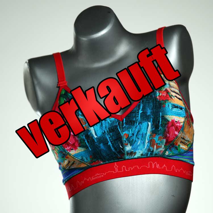 sexy ökologische bequeme bunte BH, Büsternhalter aus Baumwolle, Damenunterwäsche