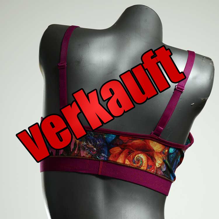 süße farbige handgemachte preiswerte BH, Büsternhalter aus Baumwolle, Damenunterwäsche