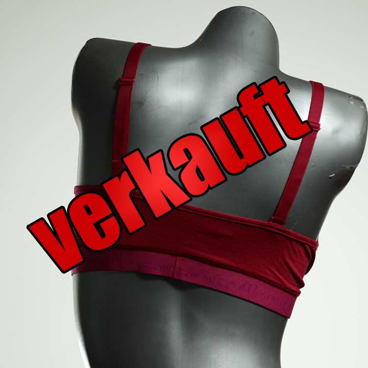 süße handgemachte nachhaltige sexy BH, Büsternhalter aus Baumwolle, Damenunterwäsche