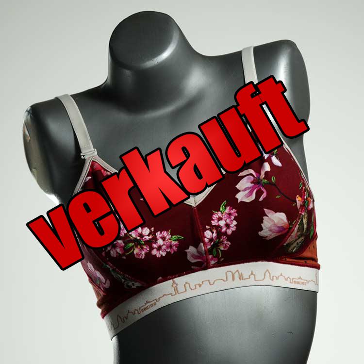 preiswerte handgemachte bequeme ökologische BH, Büsternhalter aus Baumwolle, Damenunterwäsche