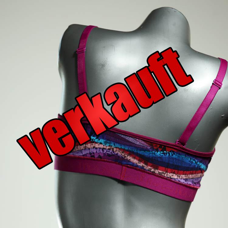 sexy nachhaltige farbige bequeme BH, Büsternhalter aus Baumwolle, Damenunterwäsche