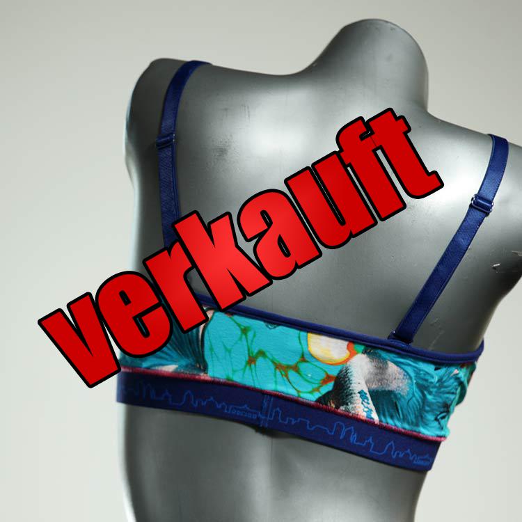 günstige bequeme farbige ökologische BH, Büsternhalter aus Baumwolle, Damenunterwäsche