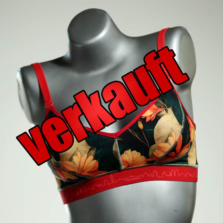 ökologische bunte süße gemusterte BH, Büsternhalter aus Baumwolle, Damenunterwäsche