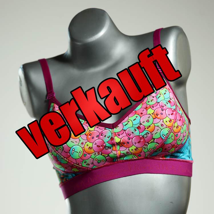 bequeme bunte handgemachte schöne BH, Büsternhalter aus Baumwolle, Damenunterwäsche