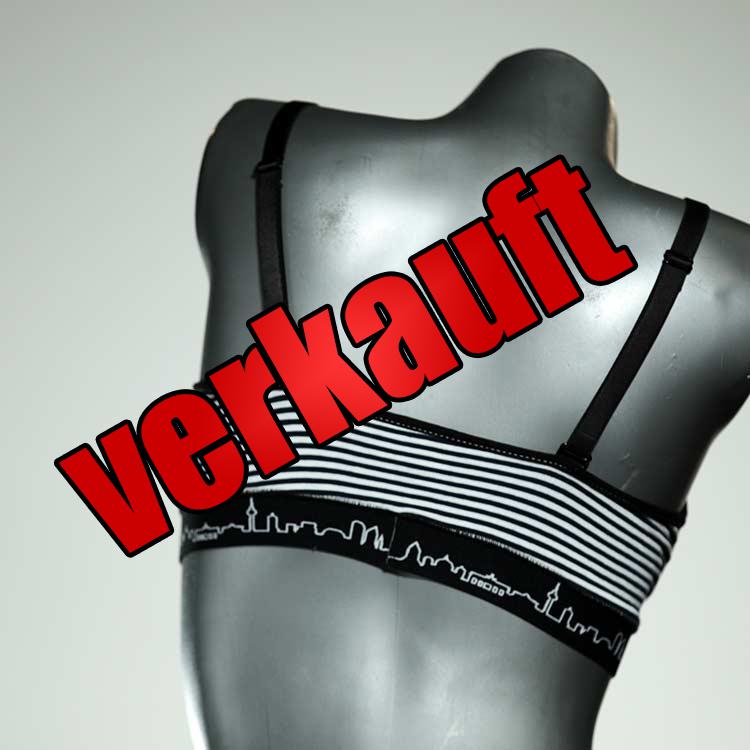 attraktive farbige schöne nachhaltige BH, Büsternhalter aus Baumwolle, Damenunterwäsche