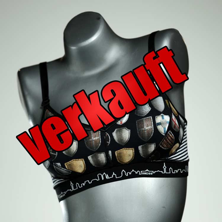 attraktive farbige schöne nachhaltige BH, Büsternhalter aus Baumwolle, Damenunterwäsche