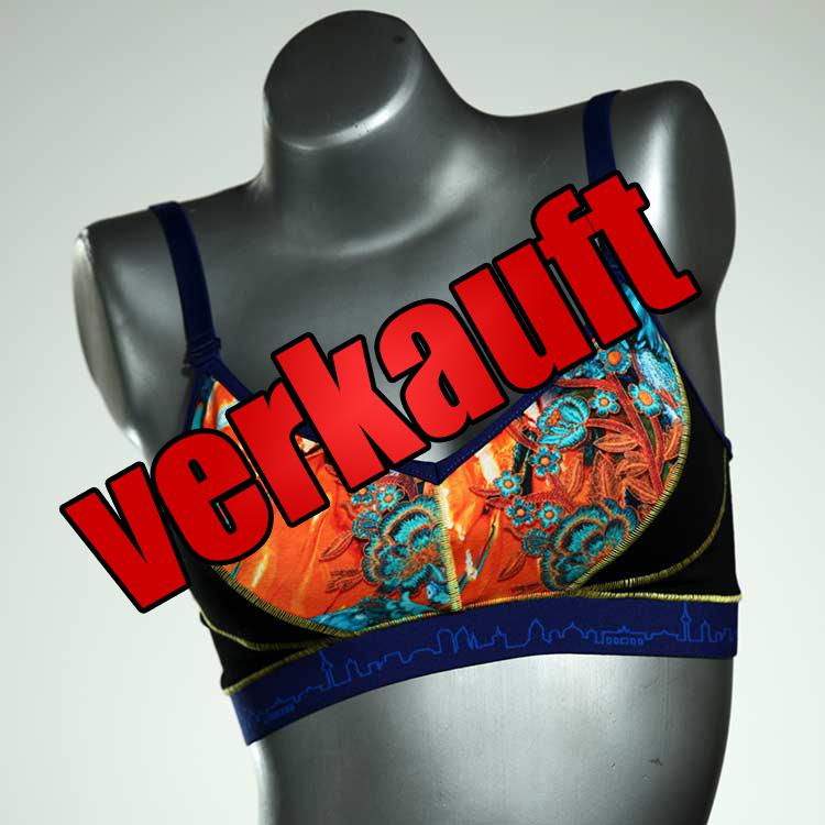 sexy bequeme farbige gemusterte BH, Büsternhalter aus Baumwolle, Damenunterwäsche