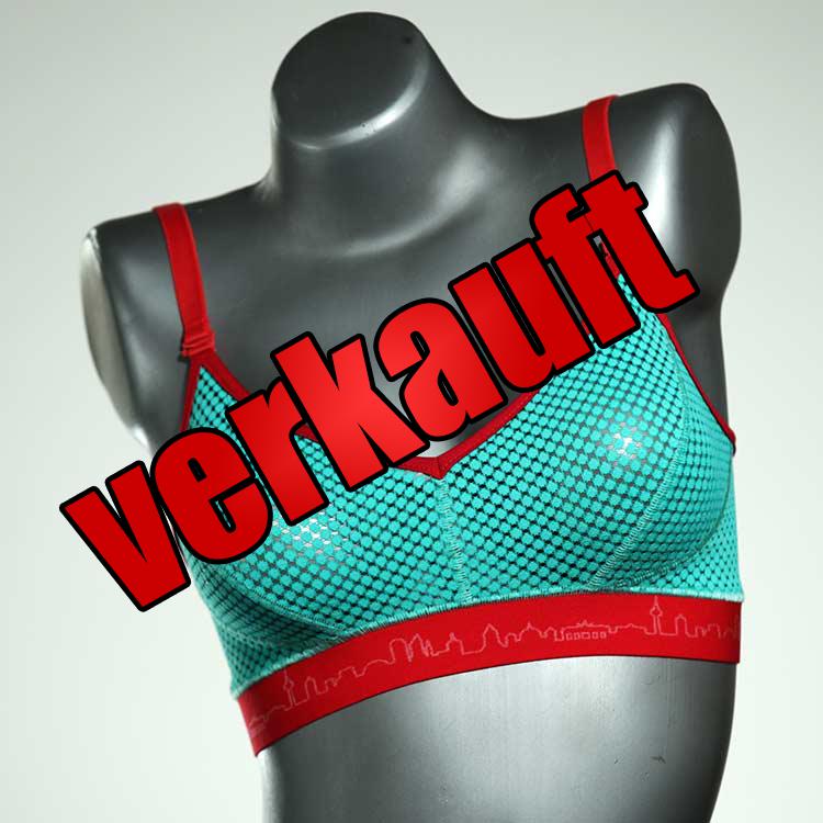 süße ökologische gemusterte attraktive BH, Büsternhalter aus Baumwolle, Damenunterwäsche