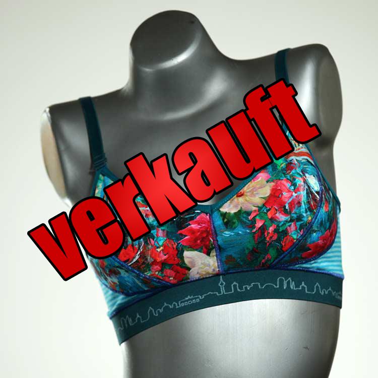 schöne farbige günstige bequeme BH, Büsternhalter aus Baumwolle, Damenunterwäsche