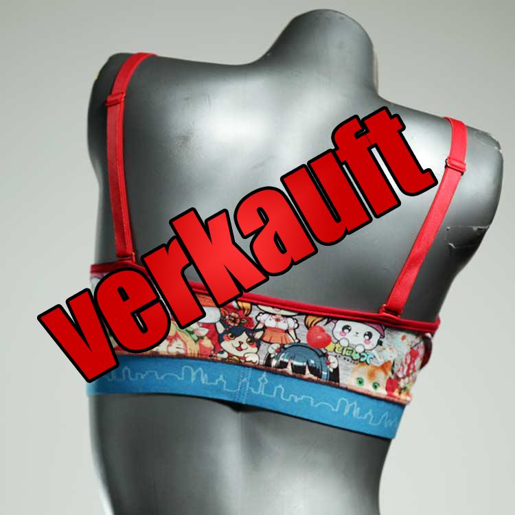 schöne bequeme bunte farbige BH, Büsternhalter aus Baumwolle, Damenunterwäsche