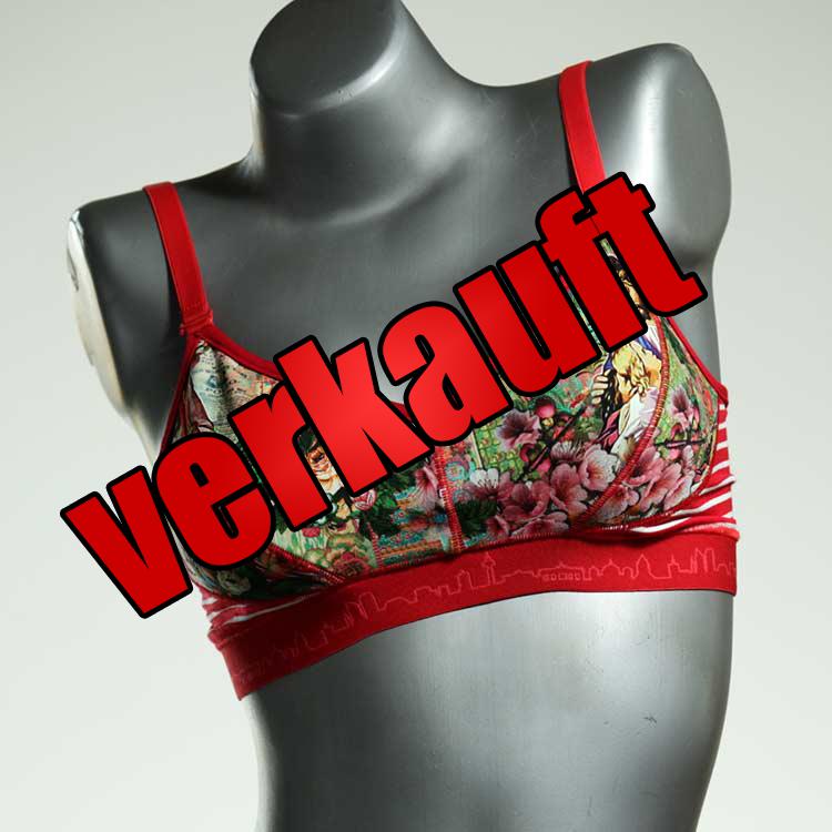 günstige schöne bunte farbige BH, Büsternhalter aus Baumwolle, Damenunterwäsche