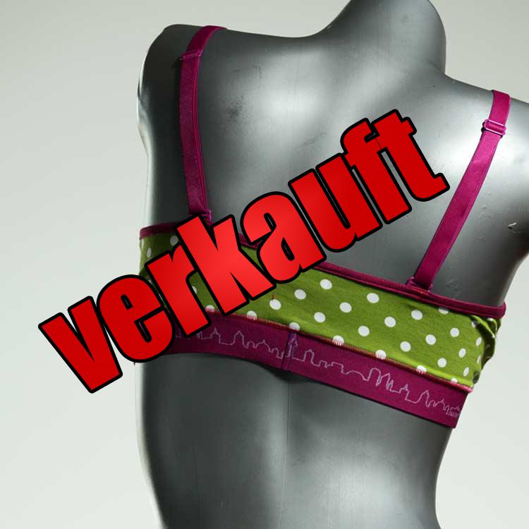 günstige ökologische bunte sexy BH, Büsternhalter aus Baumwolle, Damenunterwäsche