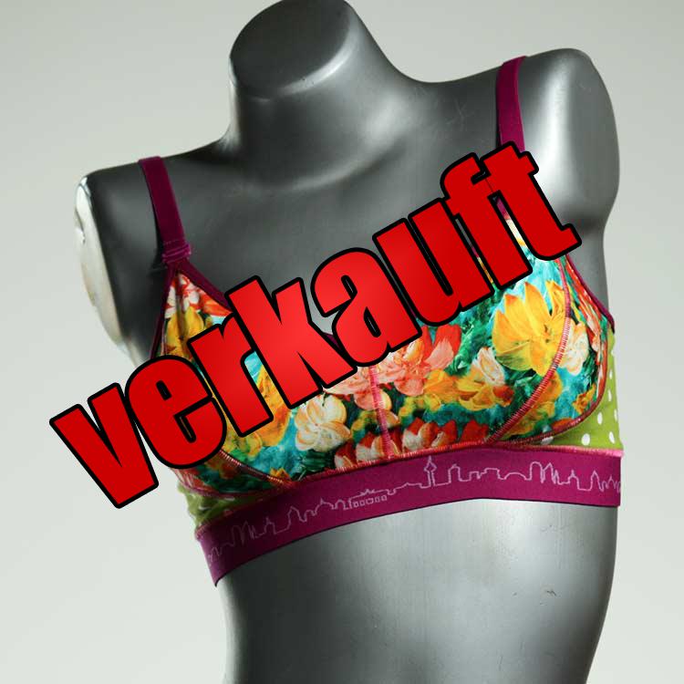 günstige ökologische bunte sexy BH, Büsternhalter aus Baumwolle, Damenunterwäsche