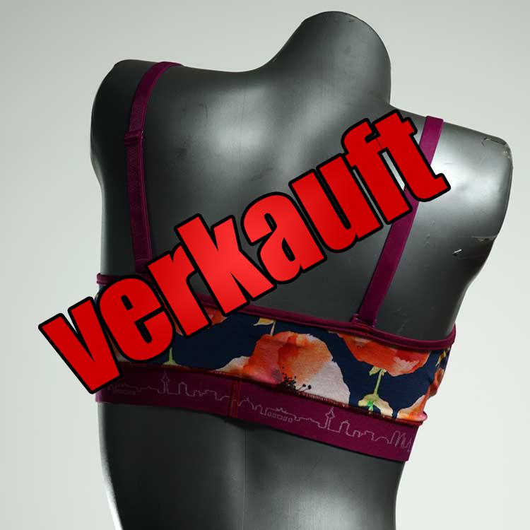 schöne bunte ökologische sexy BH, Büsternhalter aus Baumwolle, Damenunterwäsche