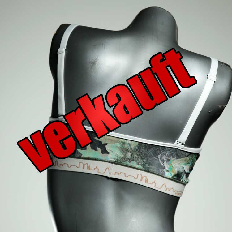 handgemachte süße gemusterte farbige BH, Büsternhalter aus Baumwolle, Damenunterwäsche