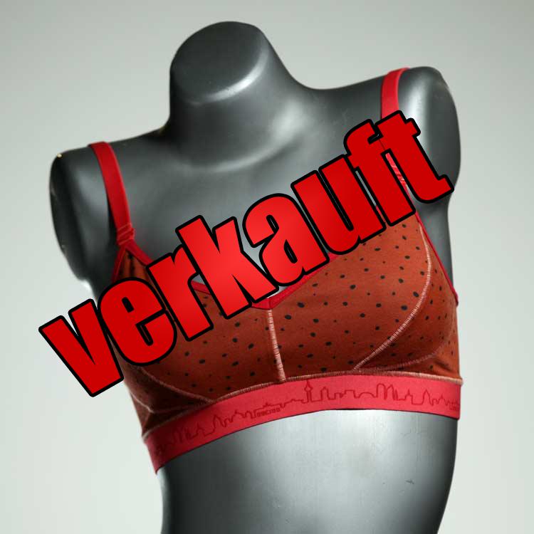 süße ökologische bunte nachhaltige BH, Büsternhalter aus Baumwolle, Damenunterwäsche