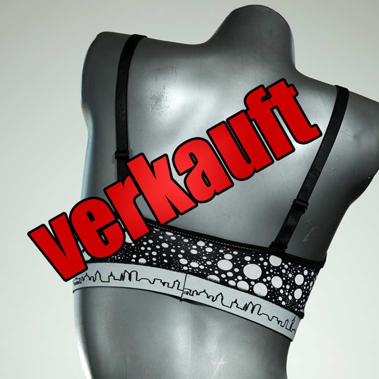 ökologische schöne bunte handgemachte BH, Büsternhalter aus Baumwolle, Damenunterwäsche