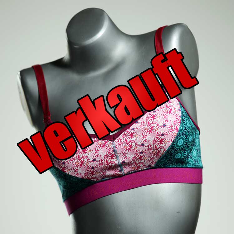 süße farbige gemusterte schöne BH, Büsternhalter aus Baumwolle, Damenunterwäsche