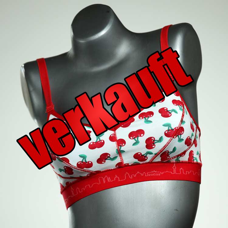 preiswerte handgemachte schöne gemusterte BH, Büsternhalter aus Baumwolle, Damenunterwäsche