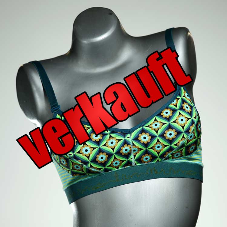 handgemachte schöne gemusterte preiswerte BH, Büsternhalter aus Baumwolle, Damenunterwäsche