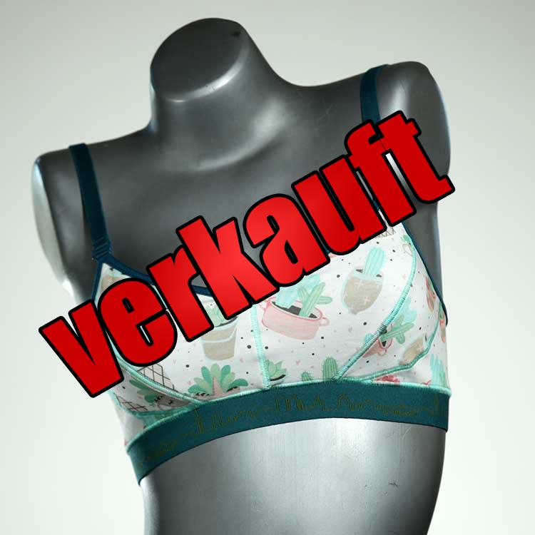 handgemachte sexy bunte bequeme BH, Büsternhalter aus Baumwolle, Damenunterwäsche