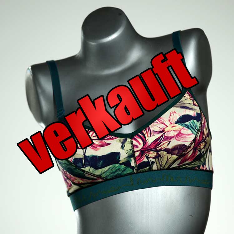 süße bunte attraktive nachhaltige BH, Büsternhalter aus Baumwolle, Damenunterwäsche