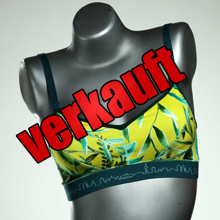 nachhaltige farbige günstige attraktive BH, Büsternhalter aus Baumwolle, Damenunterwäsche